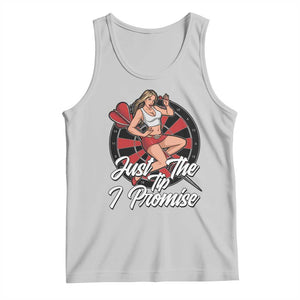 Just The Tip I Promise Tank Top Sexy Pin Up Girl Dartist Gift TS12 Ash Print Your Wear