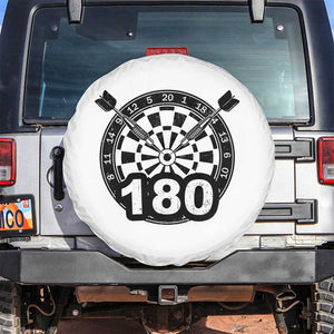 Funny Darts Max 180 Spare Tire Cover Dartist Darts Lover Gift TS12 No hole White Print Your Wear
