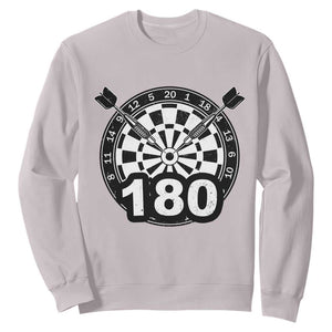 Funny Darts Max 180 Sweatshirt Dartist Darts Lover Gift TS12 Ice Gray Print Your Wear