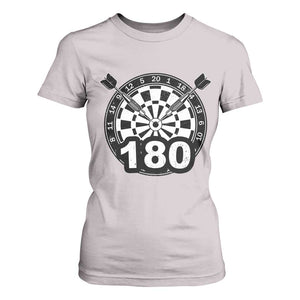 Funny Darts Max 180 T Shirt For Women Dartist Darts Lover Gift TS12 Ice Gray Print Your Wear