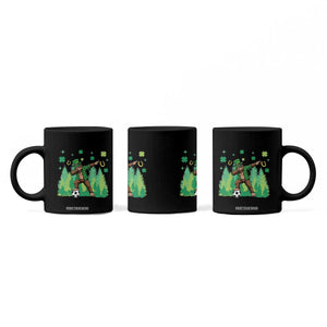 Lucky Sasquatch Soccer Player Coffee Mug Funny St Patricks Day Gift TS12 Print Your Wear