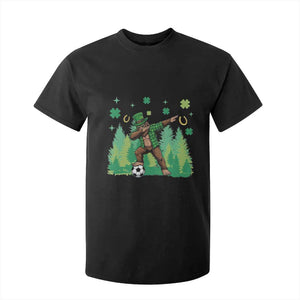 Lucky Sasquatch Soccer Player T Shirt For Kid Funny St Patricks Day Gift TS12 Black Print Your Wear