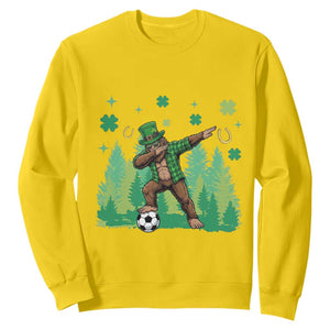 Lucky Sasquatch Soccer Player Sweatshirt Funny St Patricks Day Gift TS12 Daisy Print Your Wear