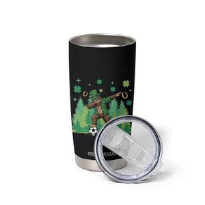 Lucky Sasquatch Soccer Player Tumbler Cup Funny St Patricks Day Gift TS12 Print Your Wear