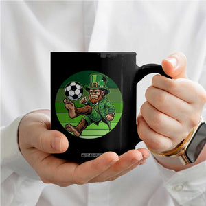 Funny Bigfoot Playing Soccer Coffee Mug St Patricks Day TS12 Print Your Wear
