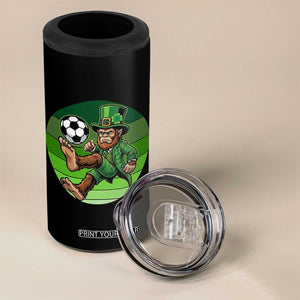 Funny Bigfoot Playing Soccer 4 in 1 Can Cooler Tumbler St Patricks Day TS12 Print Your Wear