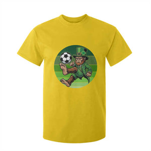 Funny Bigfoot Playing Soccer T Shirt For Kid St Patricks Day TS12 Daisy Print Your Wear
