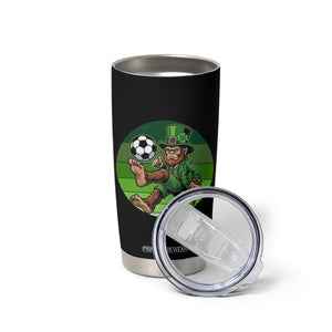 Funny Bigfoot Playing Soccer Tumbler Cup St Patricks Day TS12 Print Your Wear