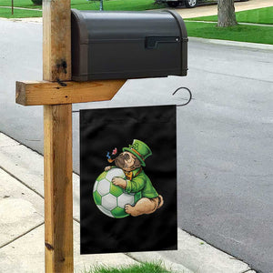 Lucky Pug Soccer Lover Garden Flag St Paddys Day Irish Football Gift TS12 Print Your Wear