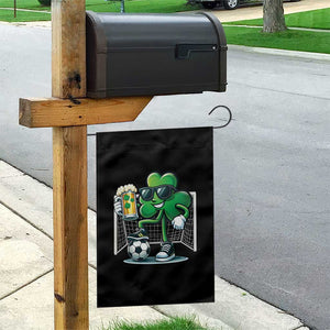 Funny Irish Shamrock Dabbing Soccer Garden Flag St Patricks Day TS12 Print Your Wear