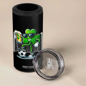 Funny Irish Shamrock Dabbing Soccer 4 in 1 Can Cooler Tumbler St Patricks Day TS12 Print Your Wear
