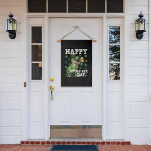 Happy St Pat Rex Day Garden Flag Funny Dinosaur Drinking Beer TS12 Print Your Wear