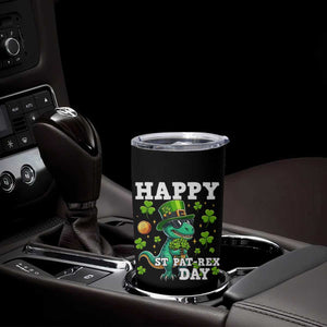 Happy St Pat Rex Day Tumbler Cup St Patricks Day Dino Lover TS12 Print Your Wear