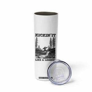 Kickin It Like A Legend Skinny Tumbler Funny Bigfoot Soccer Player TS12 Print Your Wear