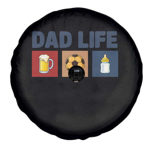 Dad Life Soccer Beer Baby Bottle Spare Tire Cover Fathers Day Gift TS12 Print Your Wear