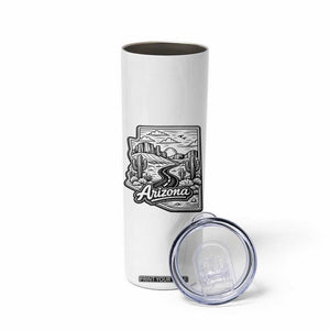 Vintage Arizona Pride Skinny Tumbler Cactus Desert Western Landscape TS12 Print Your Wear