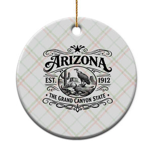 Vintage Arizona Cactus Desert Canyon Western 1912 Ceramic Ornament TS12 1pc Christmas Plaid Print Your Wear