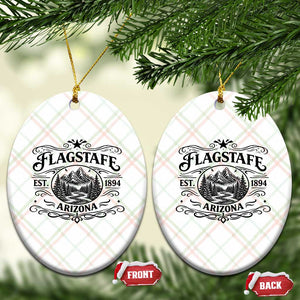 Vintage Flagstaff Landscape Adventure Ceramic Ornament Arizona Gift TS12 Print Your Wear