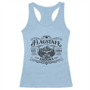 Vintage Flagstaff Landscape Adventure Racerback Tank Top Arizona Gift TS12 Light Blue Print Your Wear