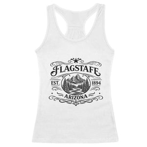 Vintage Flagstaff Landscape Adventure Racerback Tank Top Arizona Gift TS12 White Print Your Wear