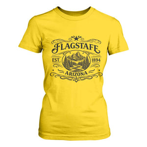 Vintage Flagstaff Landscape Adventure T Shirt For Women Arizona Gift TS12 Daisy Print Your Wear