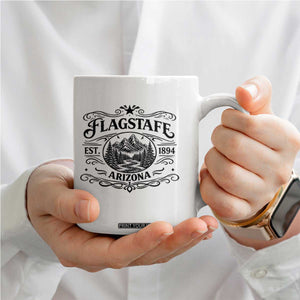 Vintage Flagstaff Landscape Adventure Coffee Mug Arizona Gift TS12 Print Your Wear