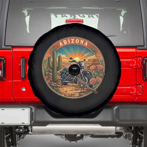 Arizona Pride Spare Tire Cover Adventure Scenic Journey Southwest USA TS12 Black Print Your Wear