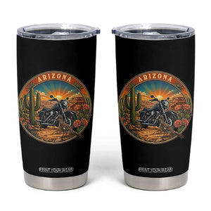 Arizona Pride Tumbler Cup Adventure Scenic Journey Southwest USA TS12 Black Print Your Wear