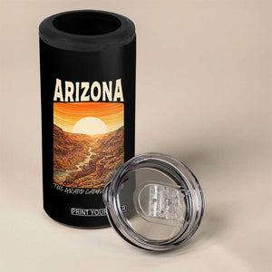 Arizona Souvenir Grand Canyon State 4 in 1 Can Cooler Tumbler Saguaro Cactus Road Trip TS12 Print Your Wear
