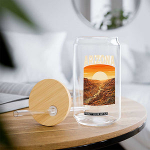 Arizona Souvenir Grand Canyon State Glass Can Saguaro Cactus Road Trip TS12 Print Your Wear