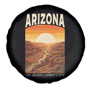 Arizona Souvenir Grand Canyon State Spare Tire Cover Saguaro Cactus Road Trip TS12 Print Your Wear