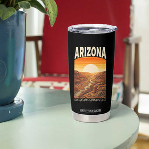 Arizona Souvenir Grand Canyon State Tumbler Cup Saguaro Cactus Road Trip TS12 Print Your Wear