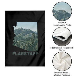 San Francisco Peaks Flagstaff Arizona Garden Flag Vintage Mountain Landscape Gift TS12 Print Your Wear