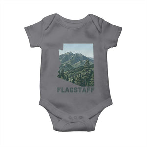 San Francisco Peaks Flagstaff Arizona Baby Onesie Vintage Mountain Landscape Gift TS12 Charcoal Print Your Wear