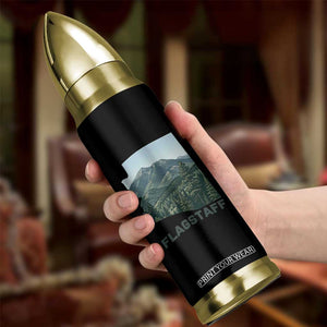 San Francisco Peaks Flagstaff Arizona Bullet Tumbler Vintage Mountain Landscape Gift TS12 Print Your Wear