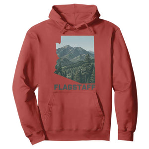 San Francisco Peaks Flagstaff Arizona Hoodie Vintage Mountain Landscape Gift TS12 Red Print Your Wear