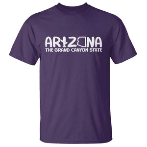 Arizona State Pride T Shirt The Grand Canyon State Souvenir TS12 Purple Print Your Wear