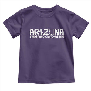 Arizona State Pride Toddler T Shirt The Grand Canyon State Souvenir TS12 Purple Print Your Wear