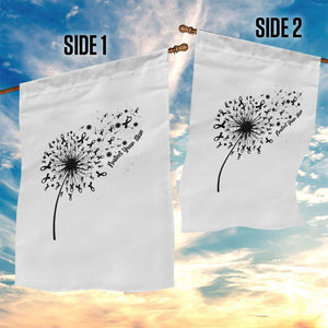 Protect Your Skin Garden Flag Melanoma Awareness Dandelion Gift TS12 Print Your Wear