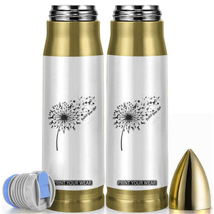 Protect Your Skin Bullet Tumbler Melanoma Awareness Dandelion Gift TS12 White Print Your Wear