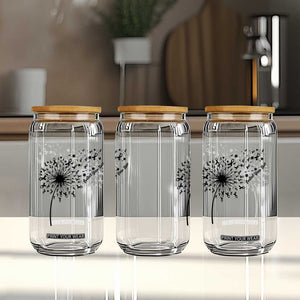 Protect Your Skin Glass Can Melanoma Awareness Dandelion Gift TS12 Print Your Wear