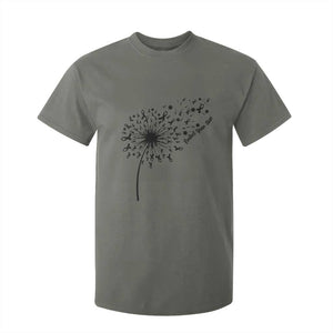 Protect Your Skin T Shirt For Kid Melanoma Awareness Dandelion Gift TS12 Military Green Print Your Wear