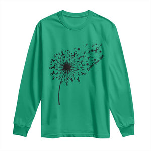 Protect Your Skin Long Sleeve Shirt Melanoma Awareness Dandelion Gift TS12 Irish Green Print Your Wear
