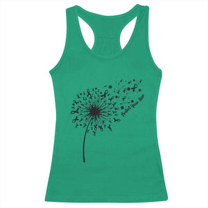 Protect Your Skin Racerback Tank Top Melanoma Awareness Dandelion Gift TS12 Irish Green Print Your Wear