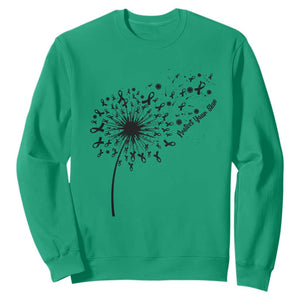 Protect Your Skin Sweatshirt Melanoma Awareness Dandelion Gift TS12 Irish Green Print Your Wear