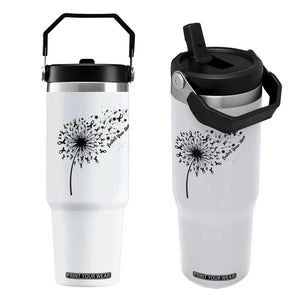 Protect Your Skin Flip Straw Tumbler Melanoma Awareness Dandelion Gift TS12 One Size: 30 oz White Print Your Wear