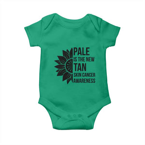 Skin Cancer Survivor Warrior Baby Onesie Pale Is The New Tan TS12 Irish Green Print Your Wear