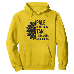 Skin Cancer Survivor Warrior Hoodie Pale Is The New Tan TS12 Daisy Print Your Wear