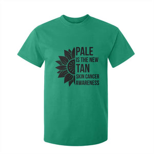 Skin Cancer Survivor Warrior T Shirt For Kid Pale Is The New Tan TS12 Irish Green Print Your Wear