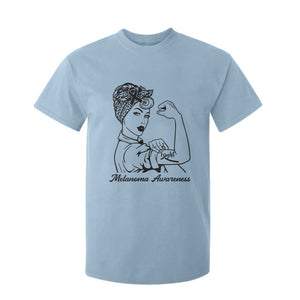 Melanoma Awareness Strong Woman T Shirt For Kid Feminist Warrior TS12 Light Blue Print Your Wear